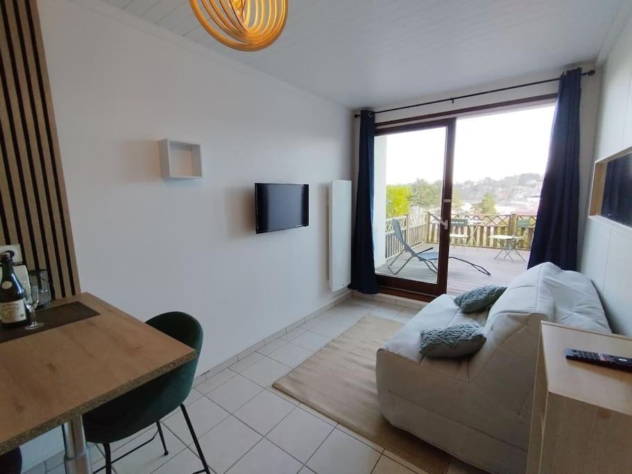 Studio Vue Mer - Plage De Trestraou Perros-Guirec Extérieur photo